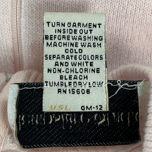 Hampshire Studio Pink Long Sleeve Soft Fine Knit Acrylic Sweater Womens Size 3X - Picture 6 of 10